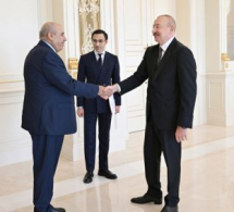 <i><b>Prezident İlham Əliyev qəbul keçirdi - <font color=red>FOTOLAR</b></i></font>