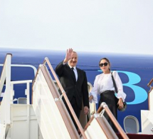<i><b>Prezidentin Qırğızıstana səfəri başa çatdı - <font color=red>FOTO</b></i></font>